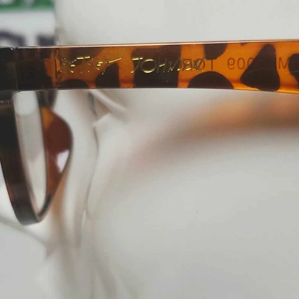 Betsey Johnson Tortoise Optical Frame